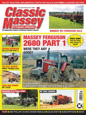 cover image of Classic Massey & Ferguson Enthusiast